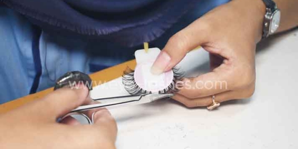 Inside our eyelash manufacturing facility, where hundreds of trained artisans ensure quality through every production step